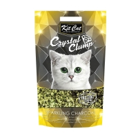 Asternut Igienic Pentru Pisici Kit Cat Crystal Clump Sparkling Charcoal, 4 L